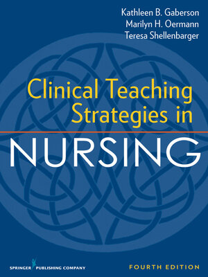 cover image of Clinical Teaching Strategies in Nursing